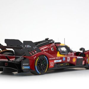Ferrari 499P Le Mans 2025 Car N.50 Fuoco-Molina-Nielsen AF CORSE 1/43 BBR BBRC325A - Imagen 5