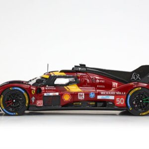Ferrari 499P Le Mans 2025 Car N.50 Fuoco-Molina-Nielsen AF CORSE 1/43 BBR BBRC325A - Imagen 6