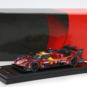 Ferrari 499P Le Mans 2025 Car N.50 Fuoco-Molina-Nielsen AF CORSE 1/43 BBR BBRC325A - Imagen 7
