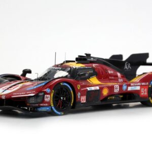 Ferrari 499P 2025 No51 3rd 24H Le Mans 2025 AF CORSE A. Pier Guidi – J. Calado – A. Giovinazzi 1/43 BBRC325B BBR MODELS - Imagen 4