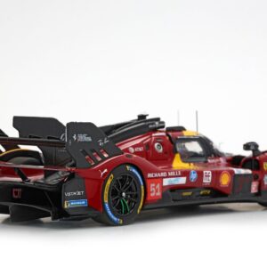 Ferrari 499P 2025 No51 3rd 24H Le Mans 2025 AF CORSE A. Pier Guidi – J. Calado – A. Giovinazzi 1/43 BBRC325B BBR MODELS - Imagen 5
