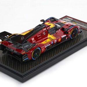 Ferrari 499P 2025 No51 3rd 24H Le Mans 2025 AF CORSE A. Pier Guidi – J. Calado – A. Giovinazzi 1/43 BBRC325B BBR MODELS - Imagen 3