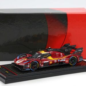 Ferrari 499P 2025 No51 3rd 24H Le Mans 2025 AF CORSE A. Pier Guidi – J. Calado – A. Giovinazzi 1/43 BBRC325B BBR MODELS - Imagen 7