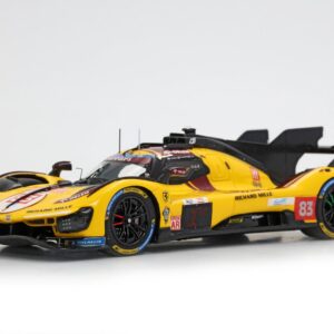 Ferrari 499P 2025 No83 WINNER 24H Le Mans 2025 AF CORSE R. Kubica – Y. Ye – P. Hanson 1/43 BBRC325C BBR MODELS - Imagen 5