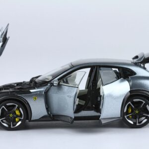 Ferrari Purosangue 2022 diecast full open panoramic roof Grigio Titanio 1/43 HE43002A - Imagen 11