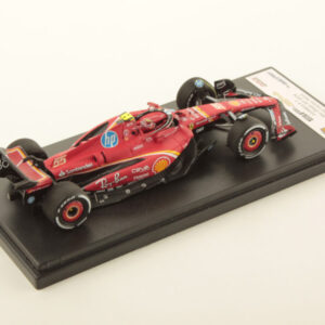 Ferrari SF-24 ABU DHABI GP 2024 Pos. 2nd #55 Carlos Sainz 1/43 LOOKSMART LSF1071 - Imagen 3